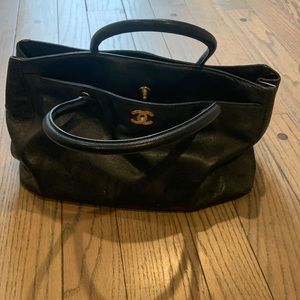 Black Chanel large bag